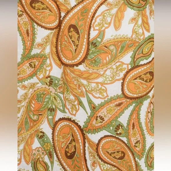 FAITHFULL Roomie Midi Dress - Juniper Paisley Print S - Picture 6 of 7